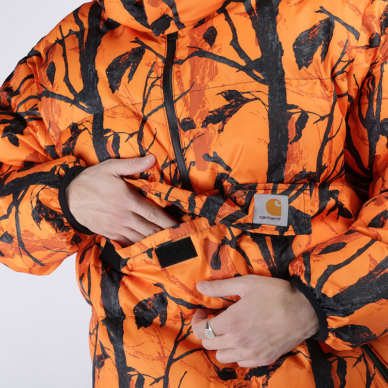 мужская оранжевая куртка Carhartt WIP Jones Pullover I026810 - цена, описание, фото 2